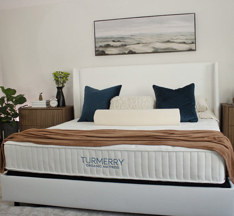 Latex Hybrid Mattress - Medium firm mattress - Bed in a box with individually wrapped pocketed coils