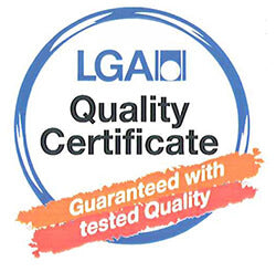 LGA certified natural latex mattress and organic wool